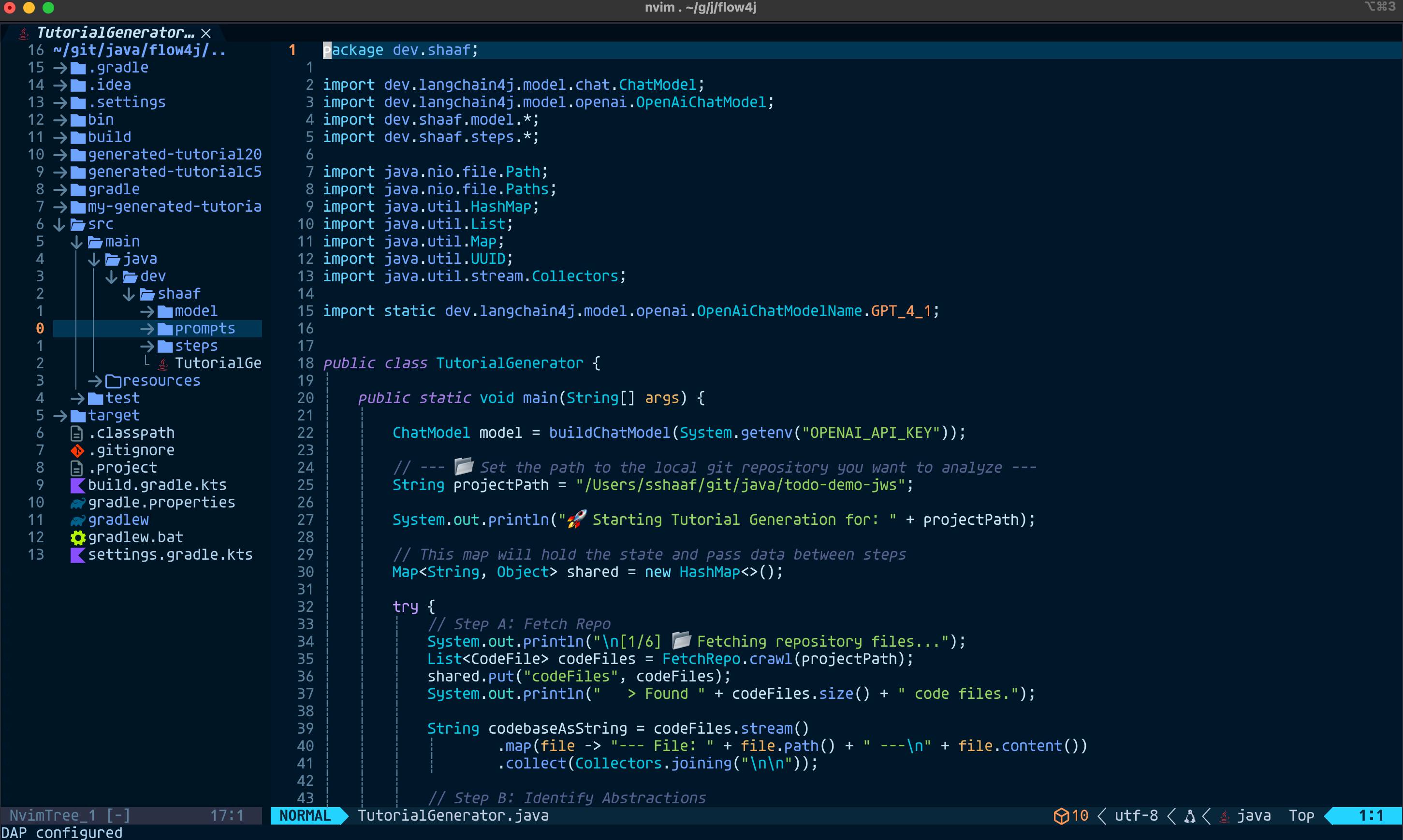 Neovim for Java
